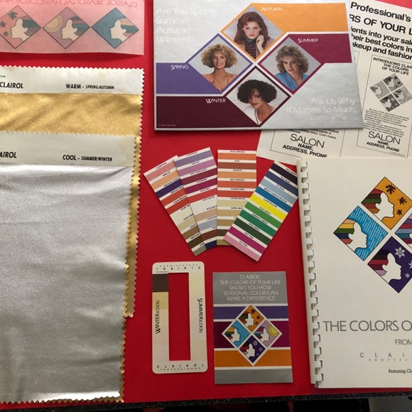 HOW TO DO A COLOR ANALYSIS--A BEGINNER'S KIT WITH EVERYTHING YOU NEED TO… - Picture 5 of 9